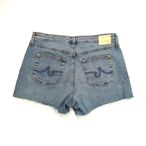 AG Adriano Goldschmied The Hailey Cut Off Shorts Size 29 - Picture 4 of 11
